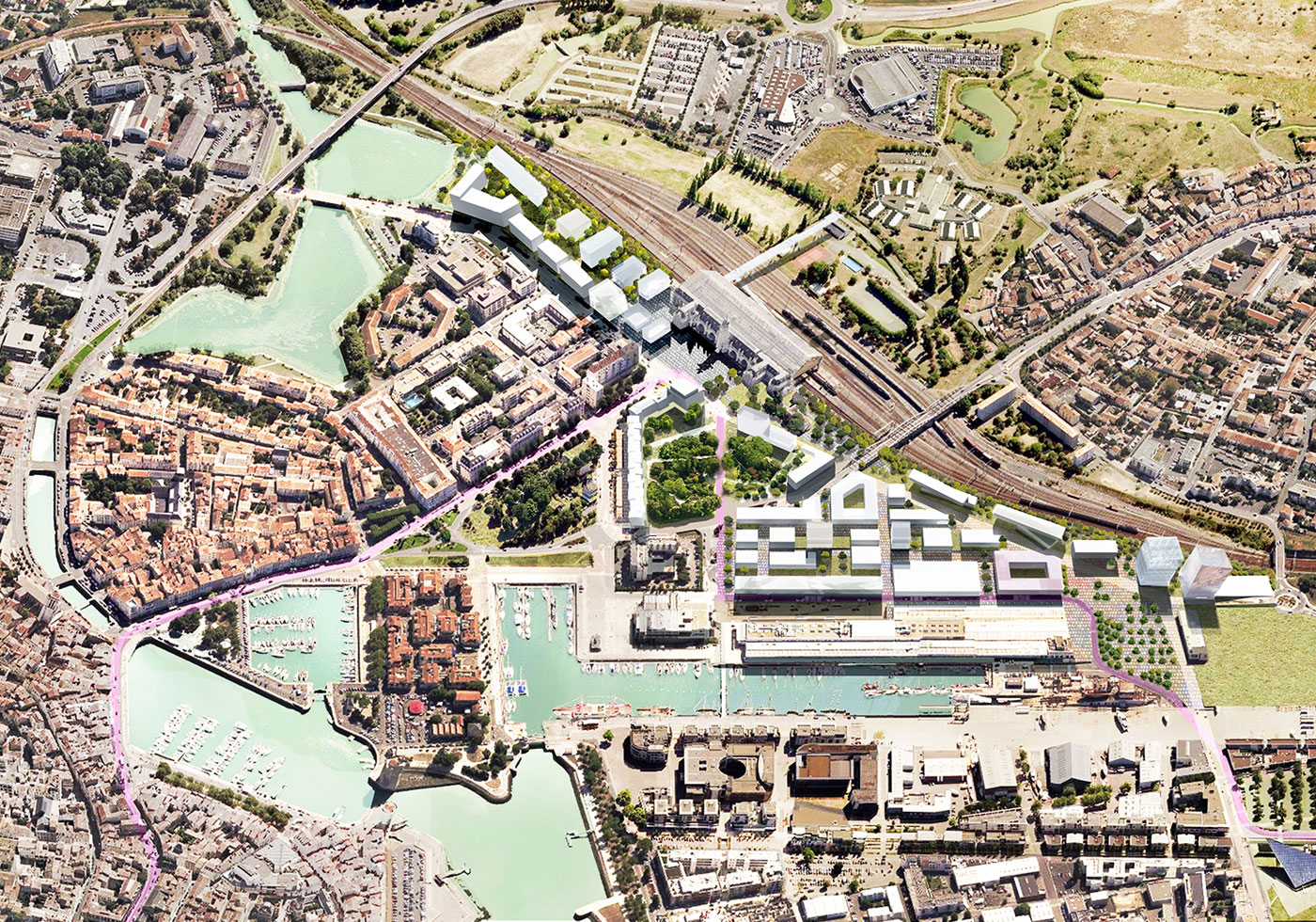 Quartier de la Gare, La Rochelle Saroam