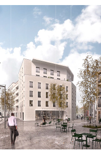 CPA 93 SAINT DENIS / VUE SUR LA RUE BRICHE ECHALAS